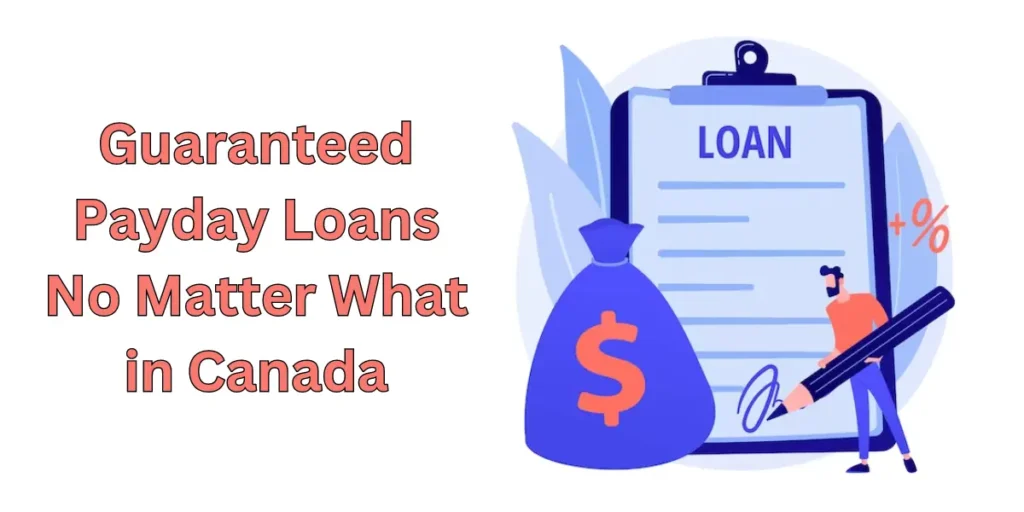 Guaranteed Payday Loans No Matter