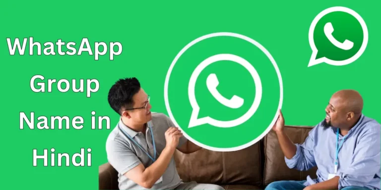 WhatsApp Group Name in Hindi